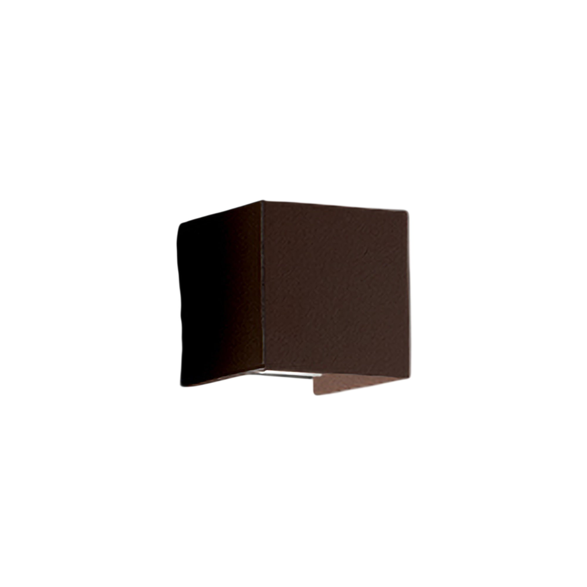 Kinkiet LED Cubetto IP54 6,5W z regulowanymi żebrami Corten