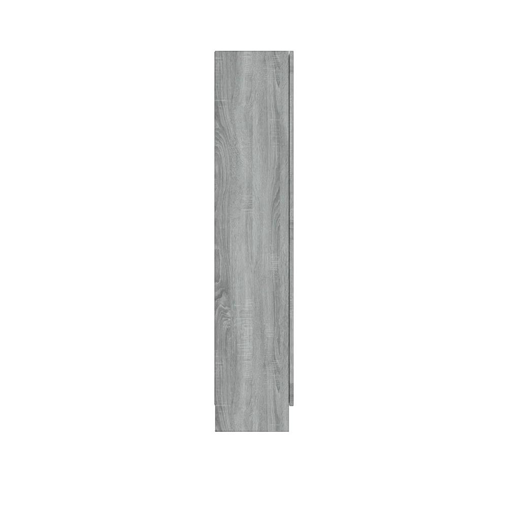 Witryna vidaxl Sonoma szara 4 przegrody klasyczny design
