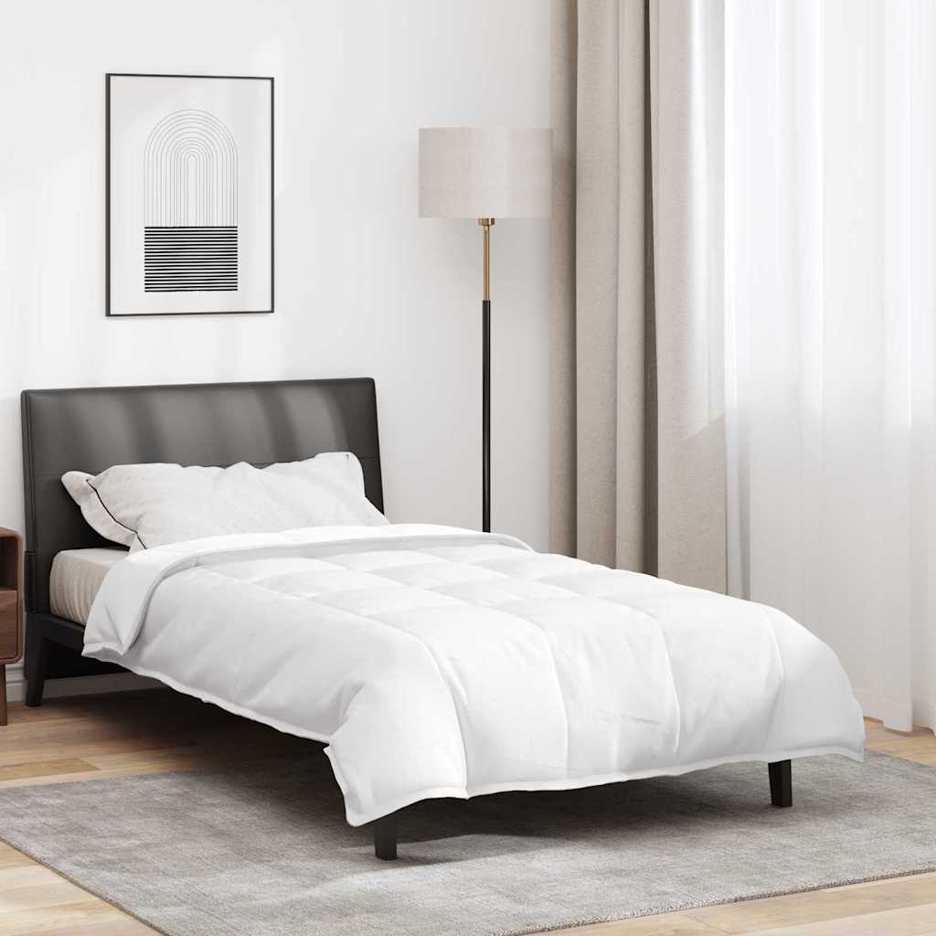 Kołdra 2-w-1 Biały 140 x 220 cm Pióra vidaXL