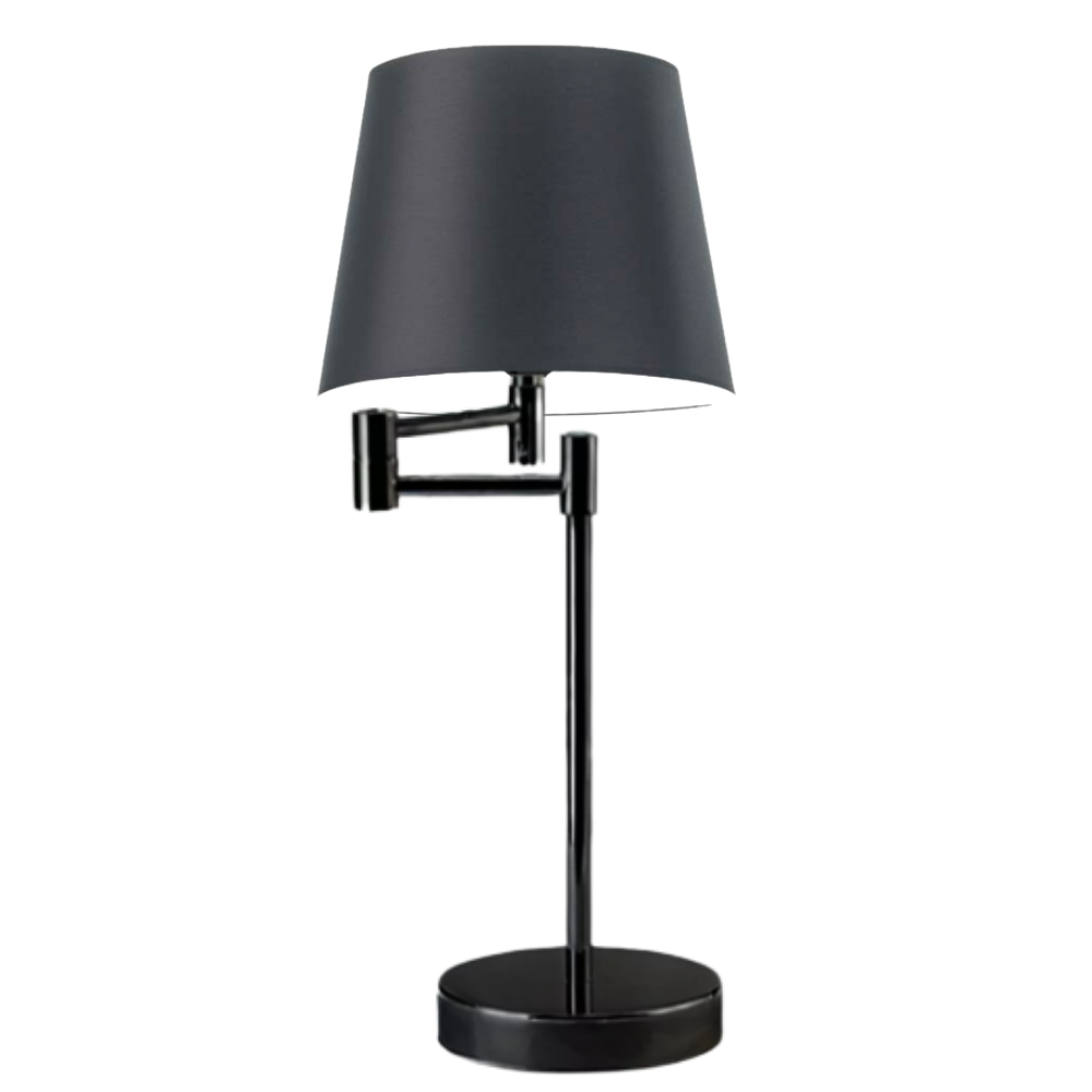 Lampka nocna przegubowa na biurko lampa biurkowa regulowana LED z abażurem stożek JUKON