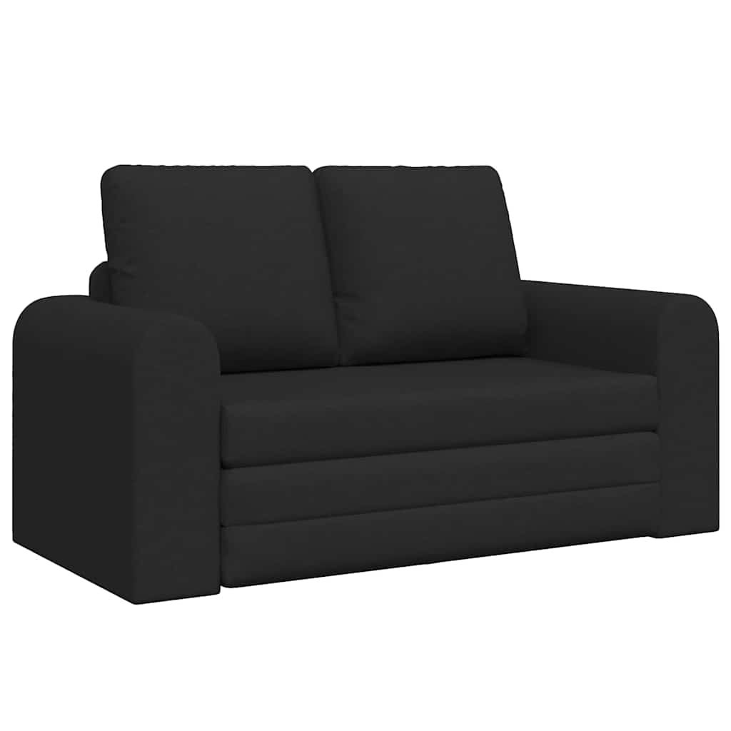 Sofa Bed 60cm Czarny tkanina