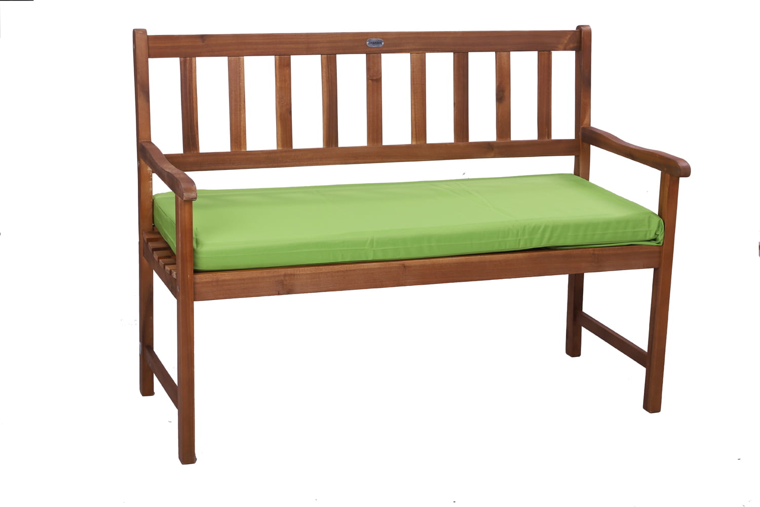 Poduszka ogrodowa na ławkę 160x60x7cm poduszka na meble ogrodowe limonka, poduszka na balkon taras, poducha ogrodowa na ławkę