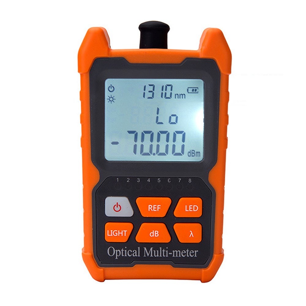 Mini Optical miernik mocy przenośny LED Lighting wysoki Precise sieć tester kabla światłowodowego narzędzia