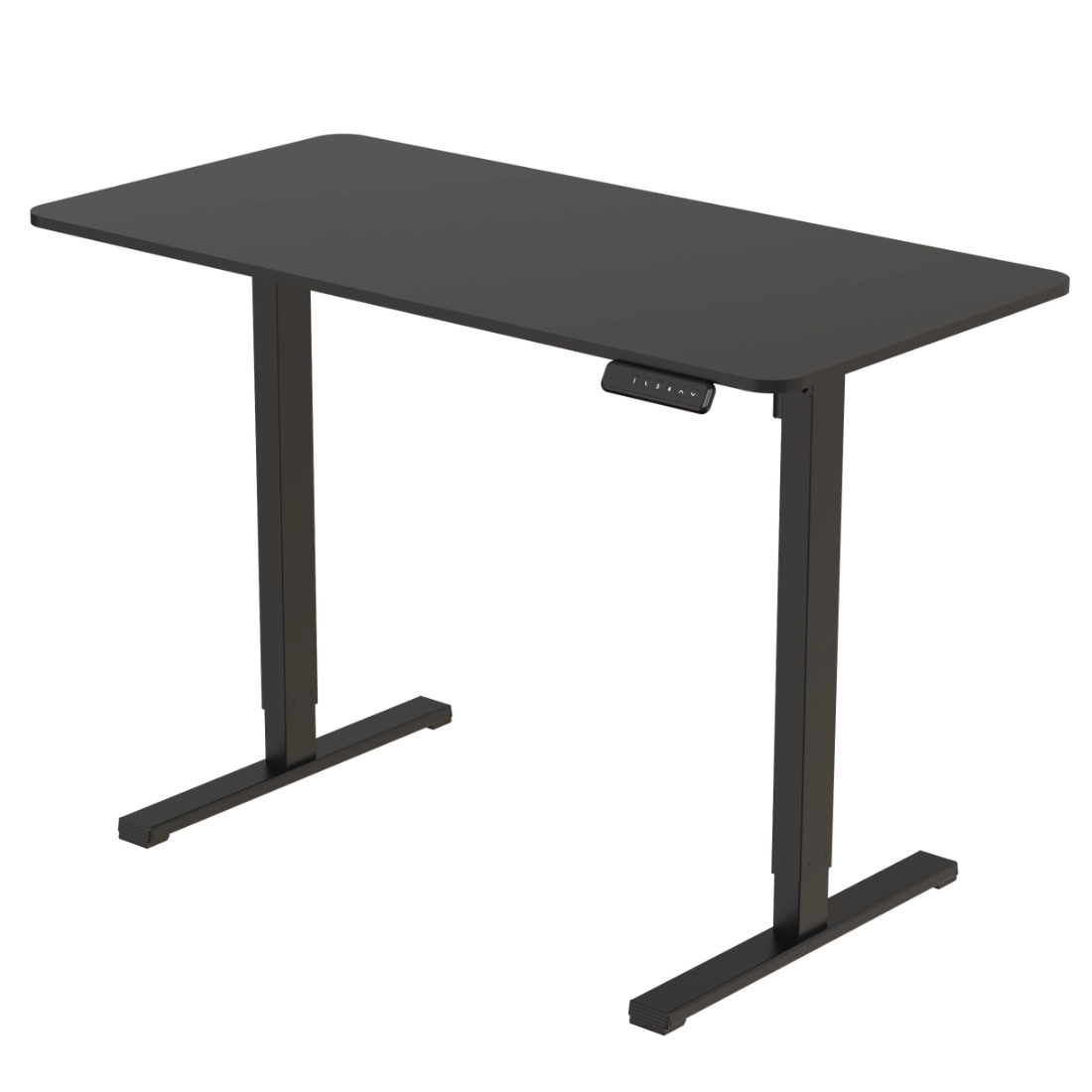 Biurko elektryczne Spacetronik Moris czarny 120x60 cm