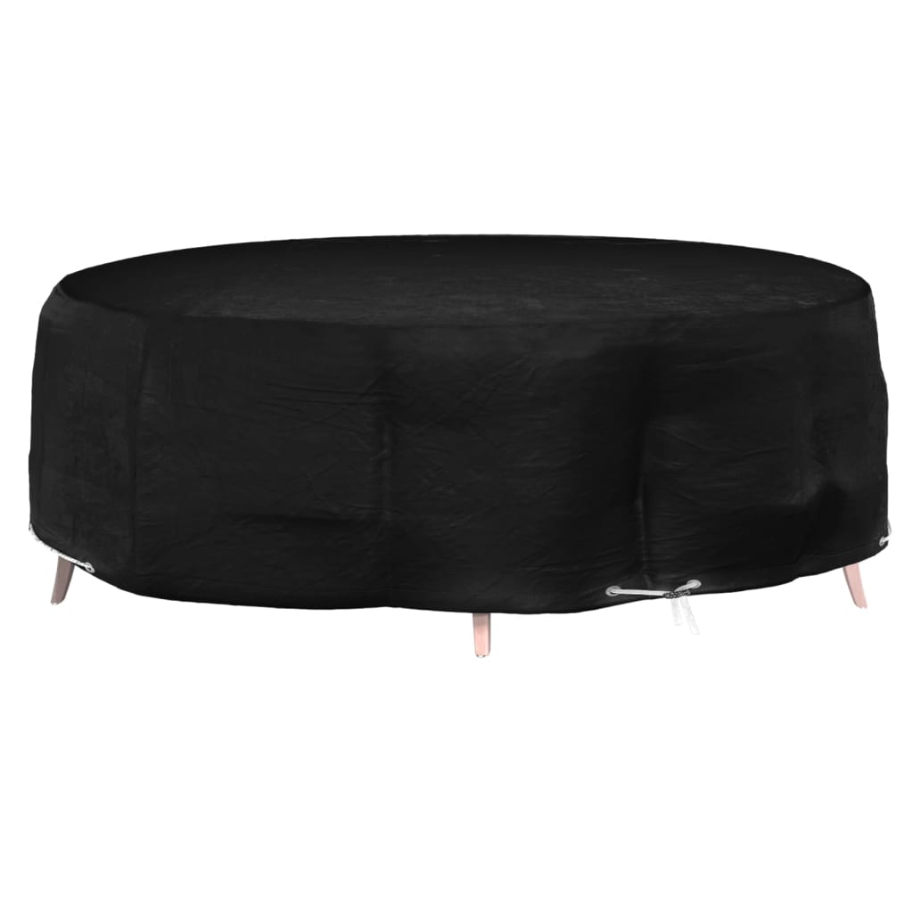 vidaXL Pokrowiec na meble wypoczynkowe, 10 oczek, Ø236x67 cm, okrągły