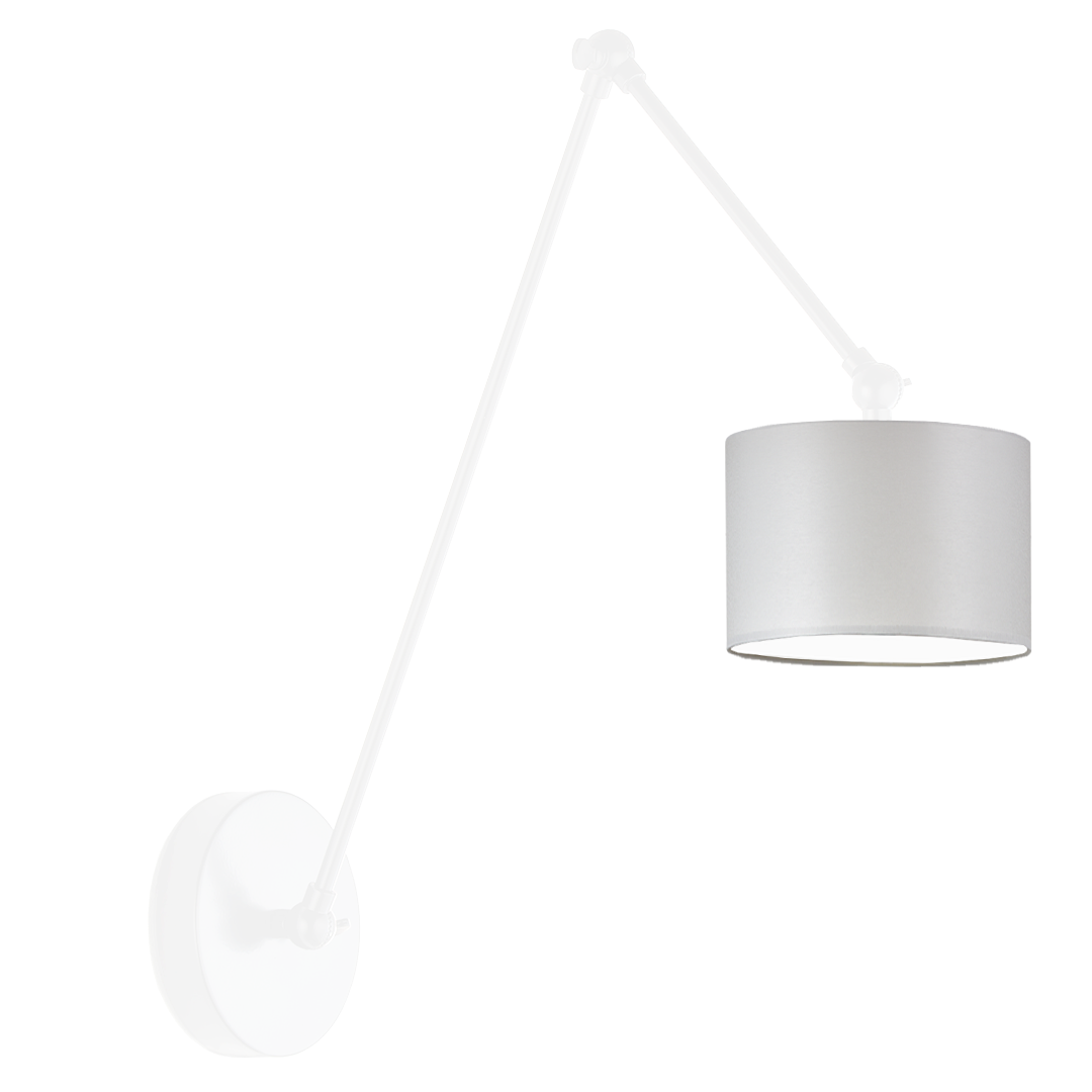 Kinkiet przegubowy lampa ścienna lampa na ścianę regulowany z abażurem walec SOUL II