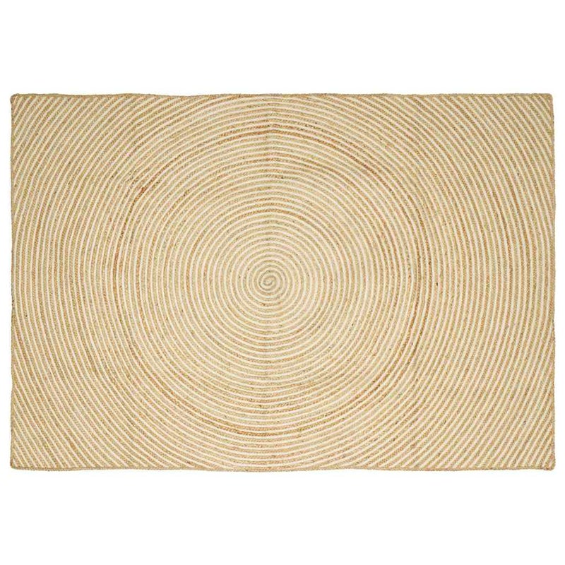 Dywany pokojowe Biały 160 x 230 cm Juta vidaXL