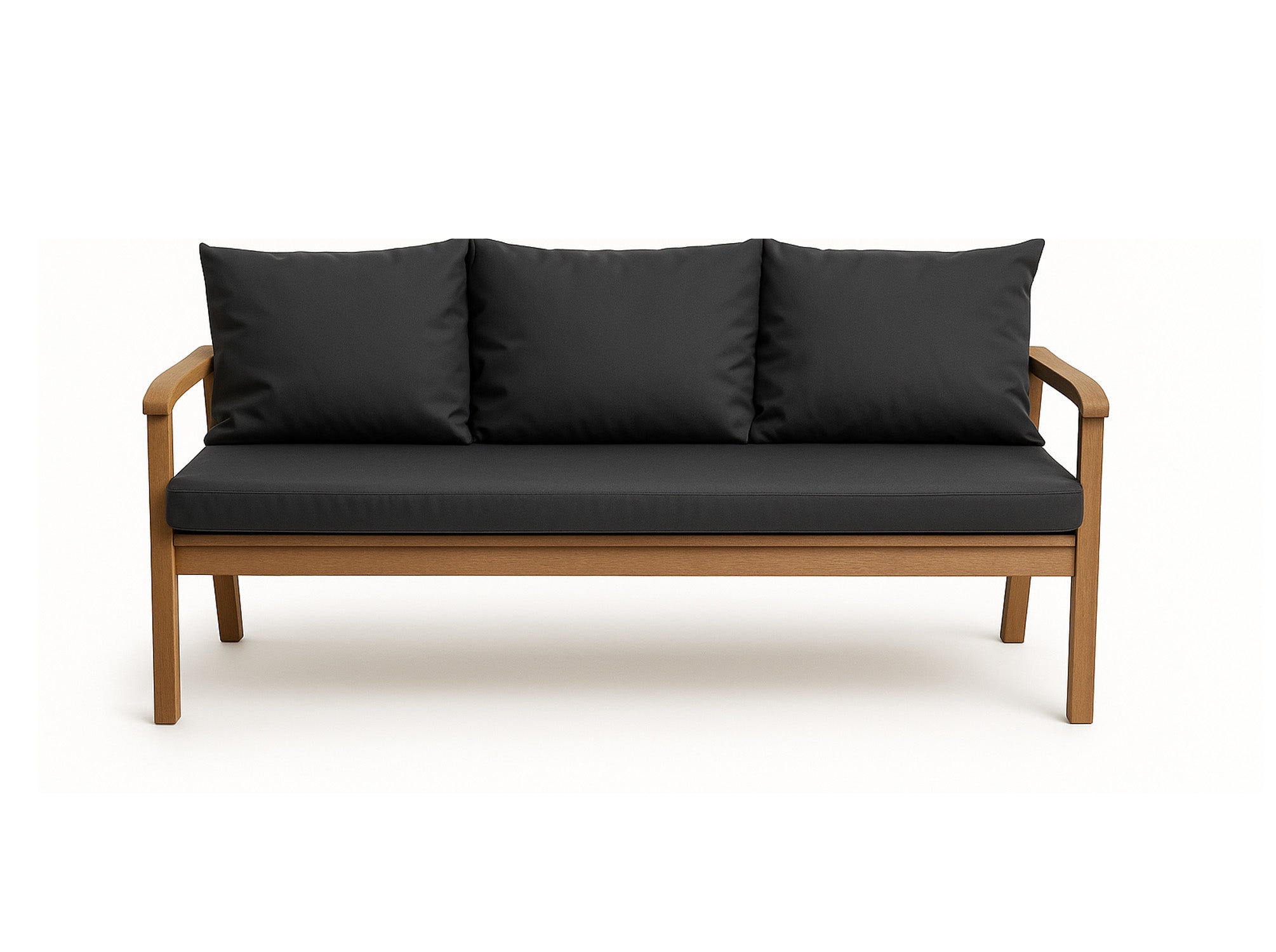 Poduszka ogrodowa na ławkę 160x60x50cm poduszka na meble ogrodowe antracyt, poduszka na balkon taras, poducha ogrodowa na huśtawkę