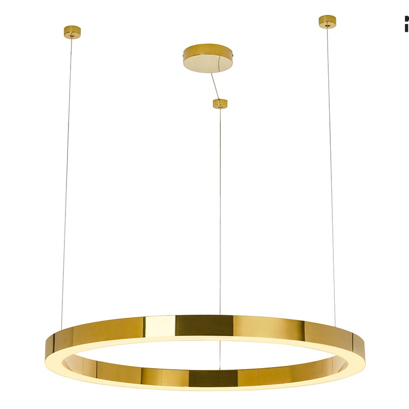 MOOSEE lampa wisząca RING LUXURY 90 złota