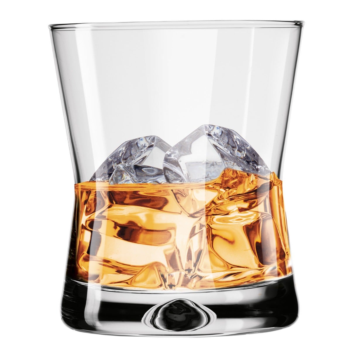 KROSNO Niskie szklanki do whisky X-Line 6 szt. 360 ml do wody drinków
