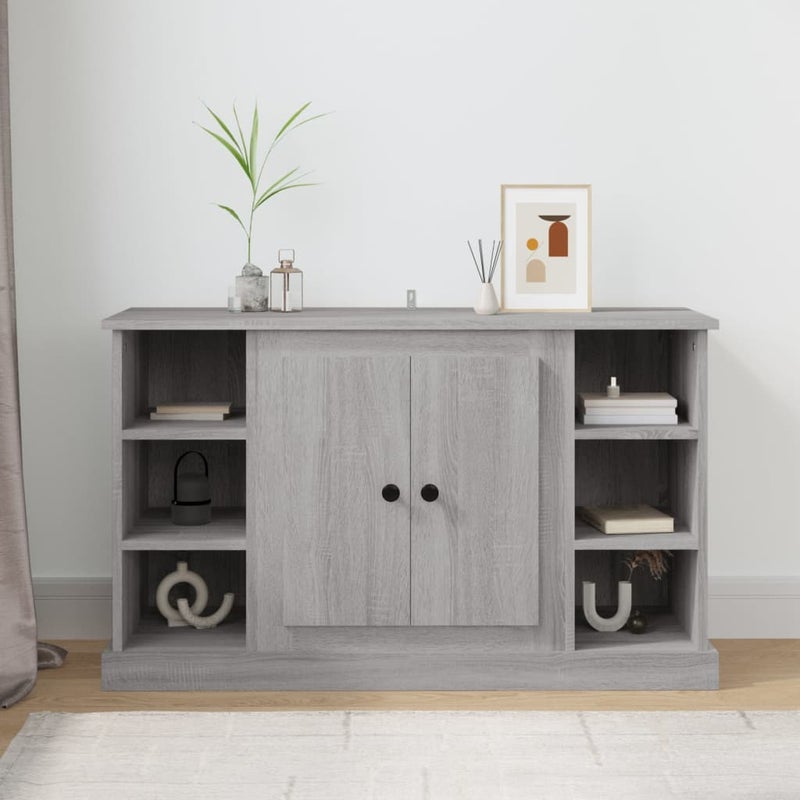 vidaXL Szafka, szary dąb sonoma, 100x35,5x60cm materiał drewnopochodny