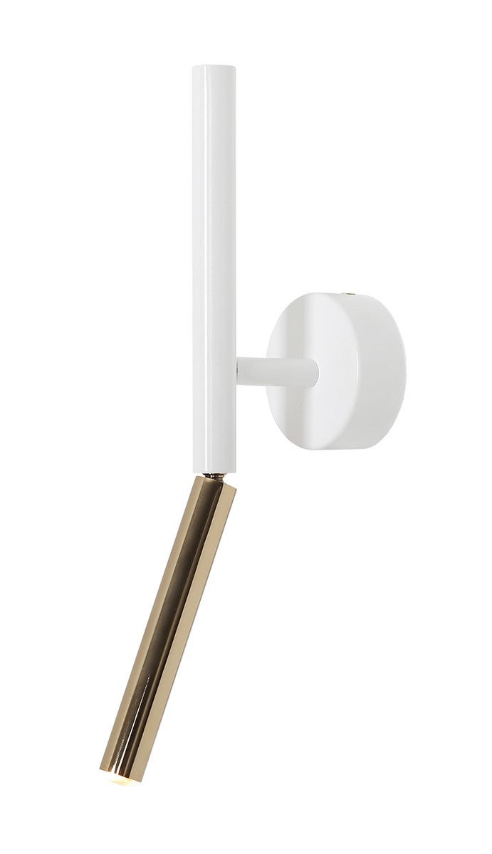 Kinkiet regulowany STICK WALL WHITE GOLD Aldex