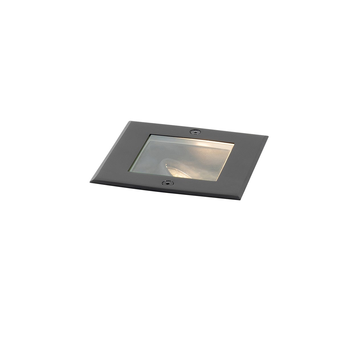 Qazqa nowoczesny reflektor gruntowy zewnętrzny do ogród - Oneon - czarny, max. 50w, kompatybilny z żarówką LED, gu10, 13cm