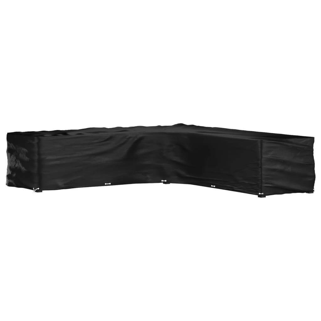 Pokrowiec na narożne meble ogrodowe, 20 oczek, 300x300x70 cm vidaXL