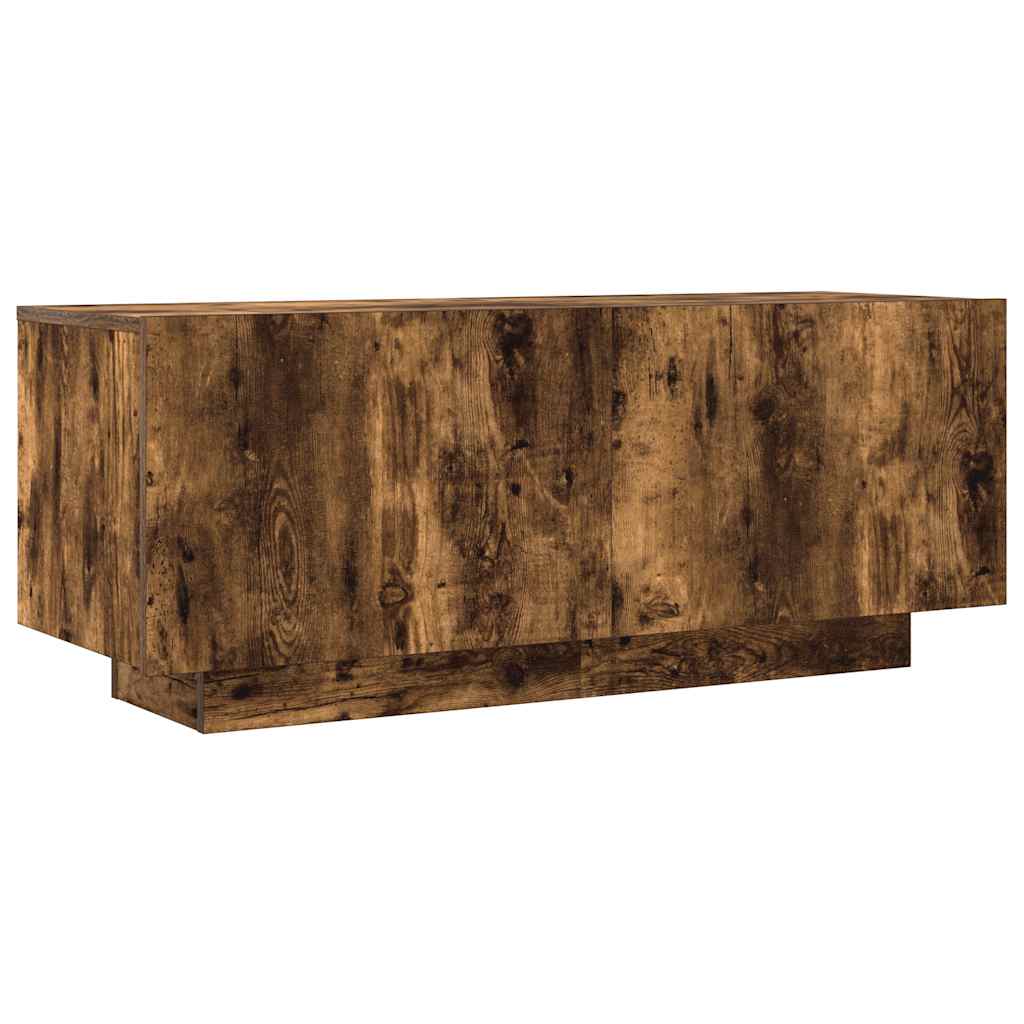 Szafka pod telewizor, przydymiony dąb, 100x35x40 cm