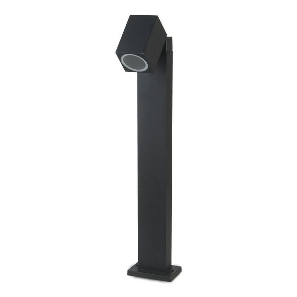 GU10 (maks. 35 W) Obrotowa oprawa naświetlacza LED Kolor czarny IP44