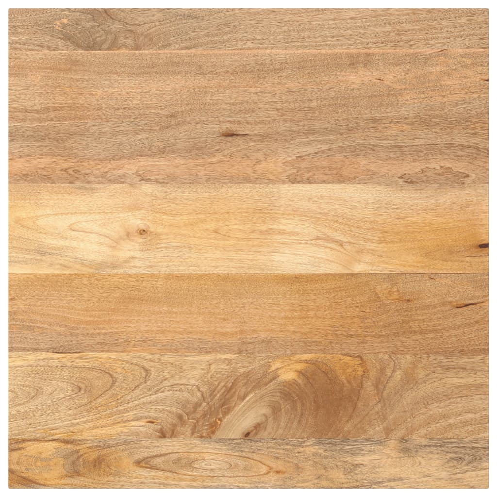 Blat Drewniany Naturalny do Stołu 70x70 cm z Litego Drewna Mango
