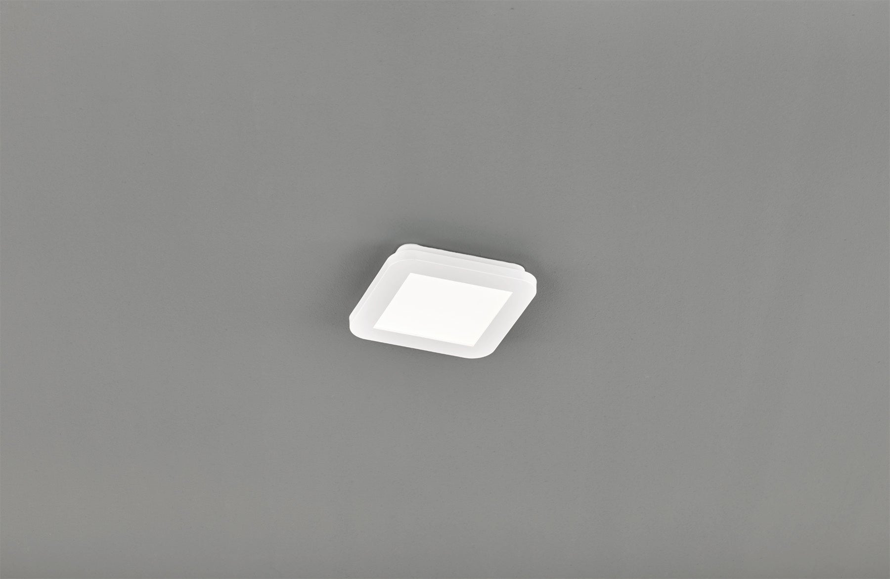 Plafon kwadratowy CAMILLUS LED 10W Ciepła biel 850 lm biały wym:3x17x17cm IP44 RL