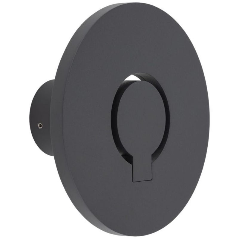 Kinkiet Nowodvorski AXION LED czarny 8W IP65 3000K 18x18 cm 1 szt.