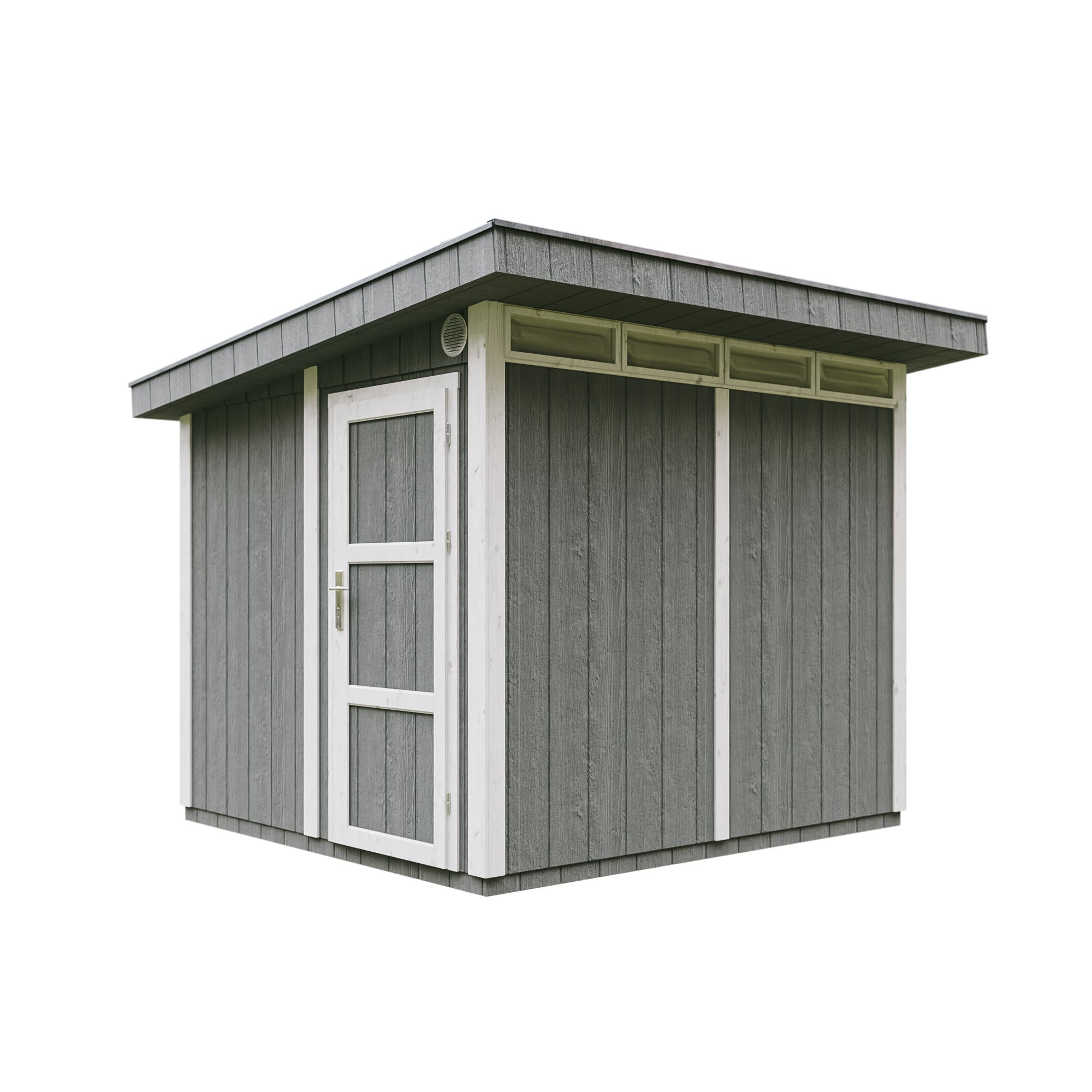 JAKOŚĆ PREMIUM Szopa ogrodowa 5,9 m² - dł. 279 x szer. 293 cm - TIMBELA M903 - CAVERN STEEL