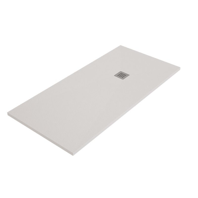 Brodzik ARDESIA 80x140 cm Piaskowy kratka ze stali