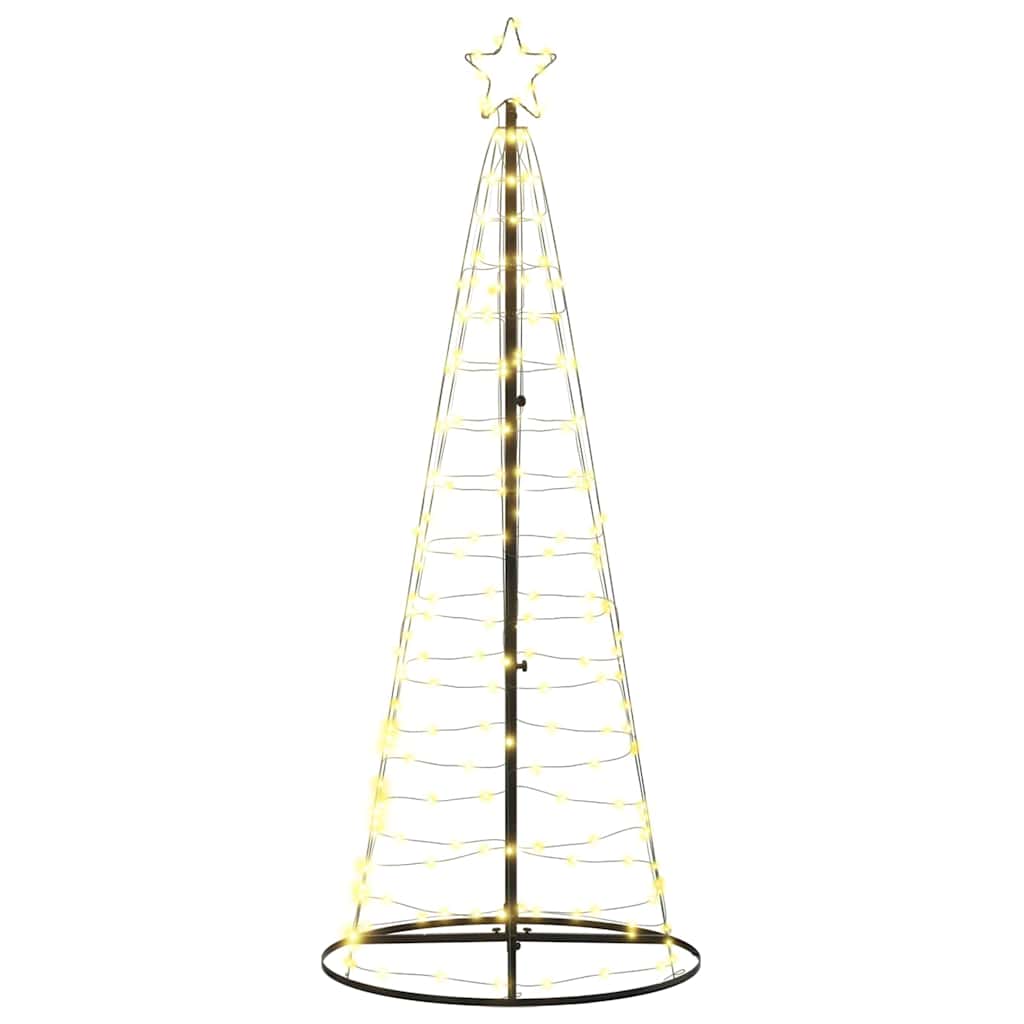 Choinka LED Ciepła Biel 180 cm 200 LED na Zewnątrz USB Dekoracja Świąteczna