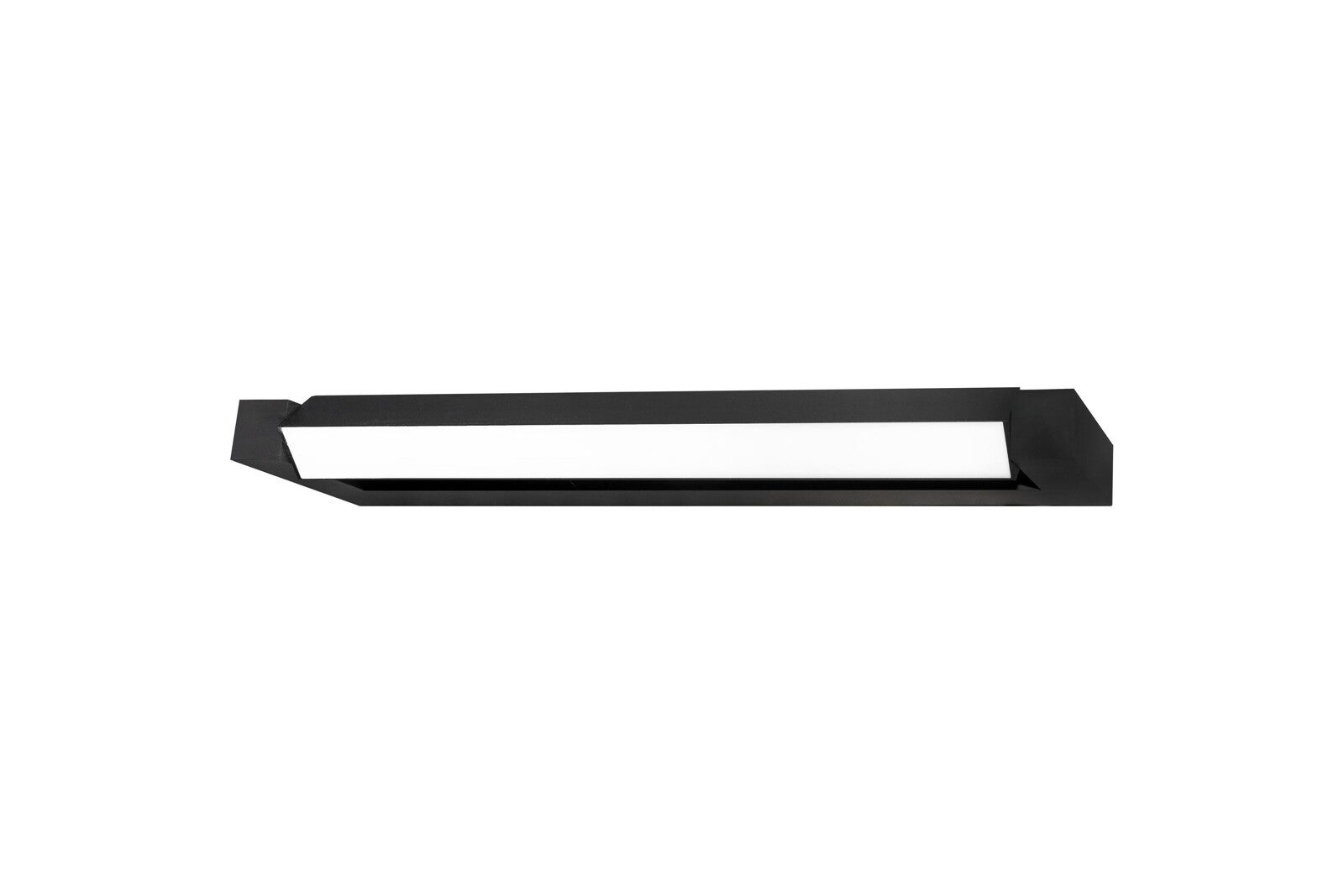 Kinkiet nad lustro LOVIS LED 12W Neutralna biel 840lm czarno-biały wym: 14x60x4 cm IP44 IdeaLED
