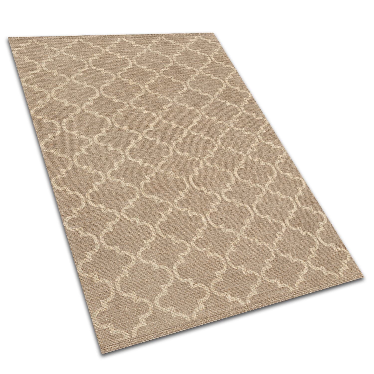 Mata winylowa marokańska faktura orientalny styl dywan winylowy do salonu 90x60 cm – Tulup