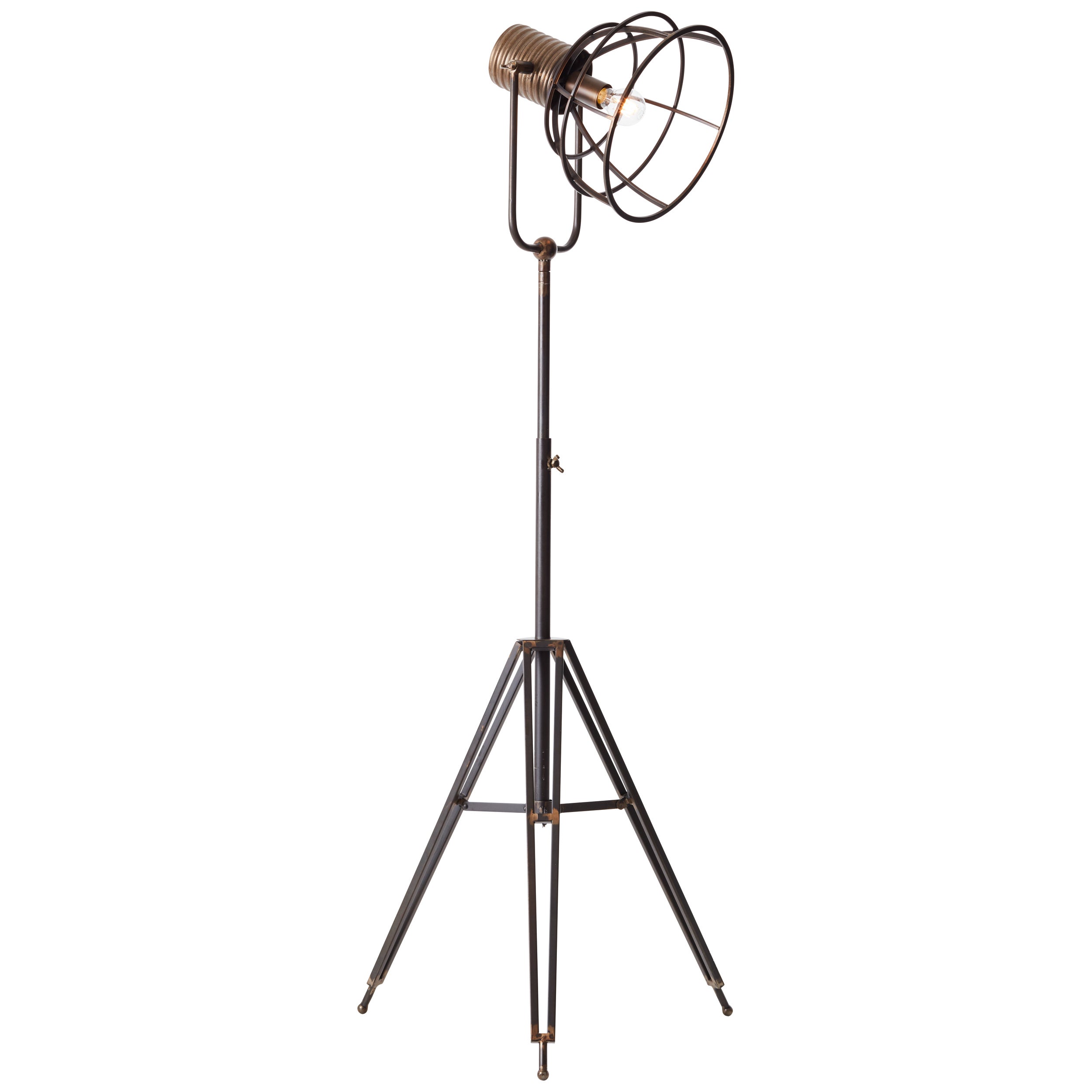 Brilliant Waterlilly lampa podłogowa 1.6m czarny/naturalny/biały, metal/tkanina/hiacynt wodny, 1x A60, E27, 60 W
