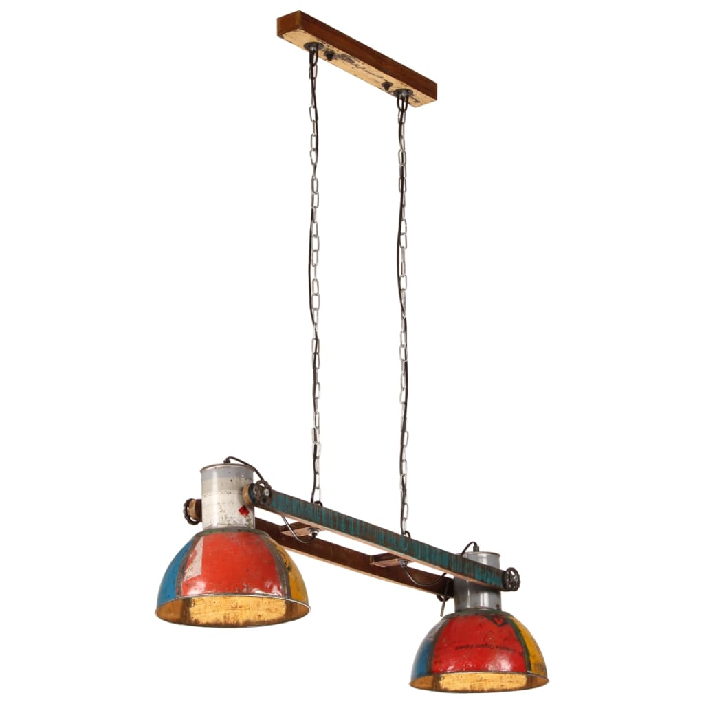 Industrialna lampa wisząca, 25 W, kolorowa, 111 cm, E27 vidaXL