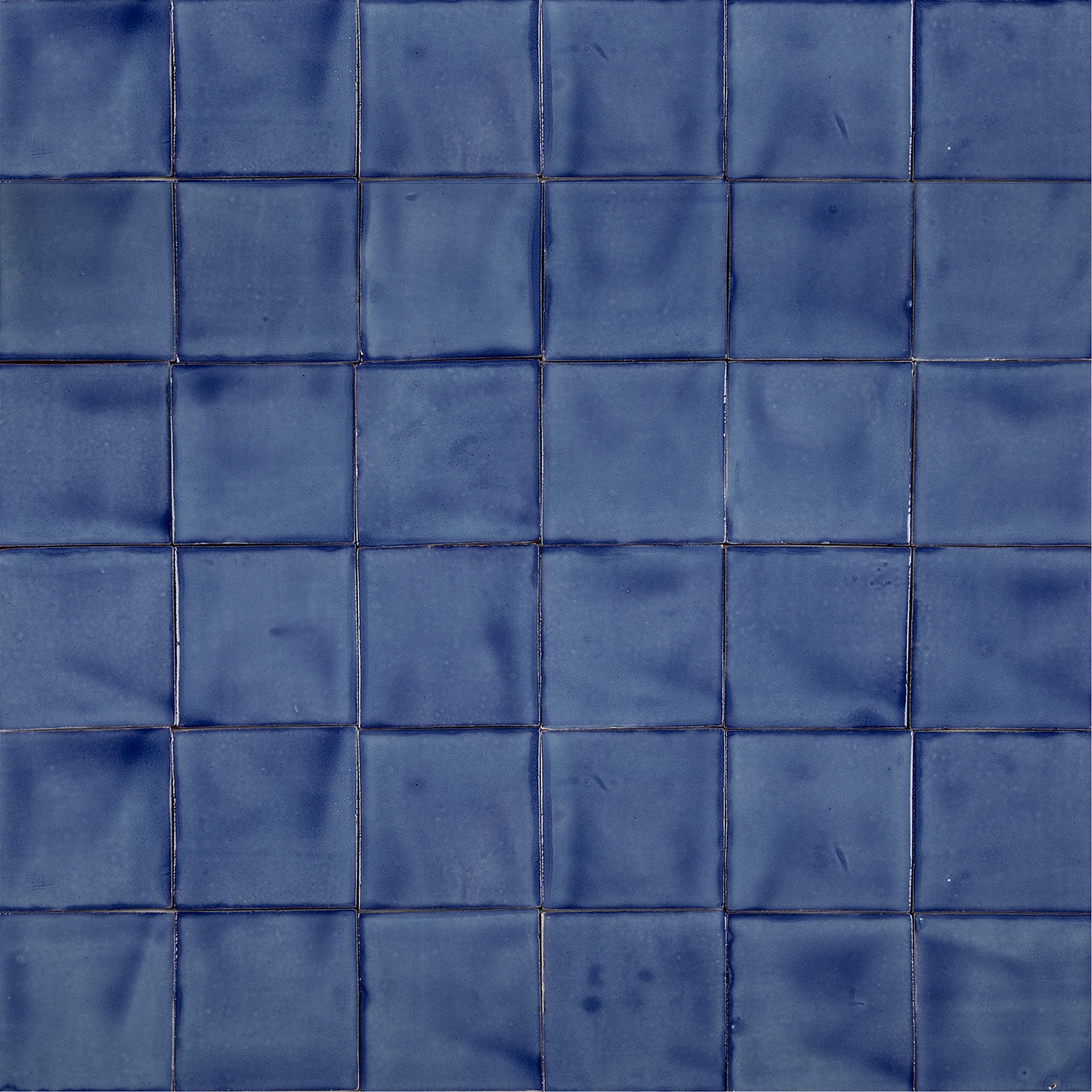 Płytki ceramiczne 10,5×10,5 cm jednokolorowe w kolorze azul – Mezclilla Fuerte – 90 sztuk – do łazienki, kuchni, salonu.