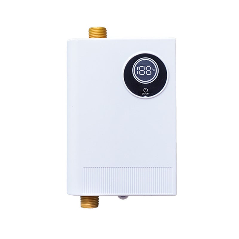 Przepływowy podgrzewacz wody elektryczny, 220 V, 3800 W (wtyczka europejska), 20 x 11,5 x 6 mm, pojemność maksymalna 10 litrów. (1 sztuka)