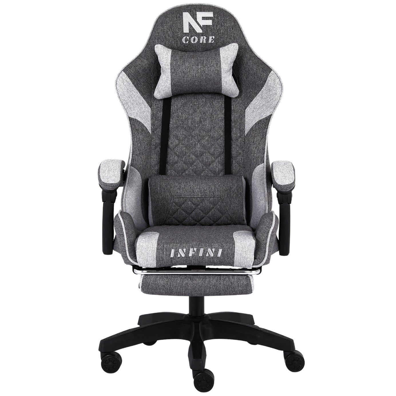 Fotel gamingowy Infini Core Light Blue/White