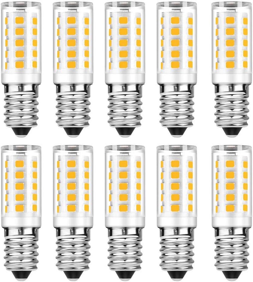 Zestaw 10 żarówek LED E14, zimna biel 6000 K, 5 W, 500 lm, nieściemnialna