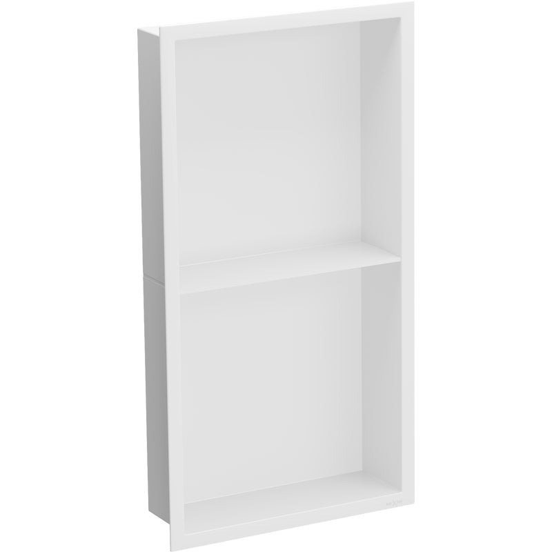 Mexen X-Wall-R półka wnękowa z kołnierzem i półką 60 x 30 cm, biała - 1920603010S