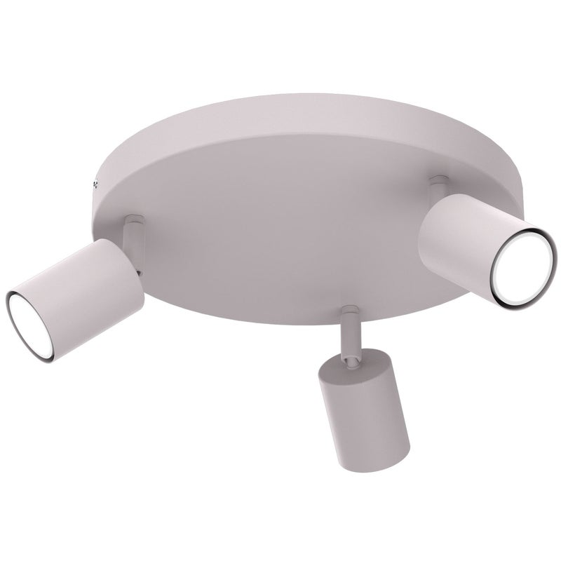 Lampa sufitowa Fun beżowa 3xGU10x8W metal wym:10,5x30x30cm IP20 Luminex
