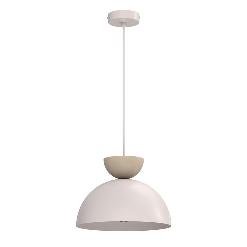 Lampa wisząca Nevis beżowy 1xE27x15W metal wym:105x29x29cm IP20 Luminex