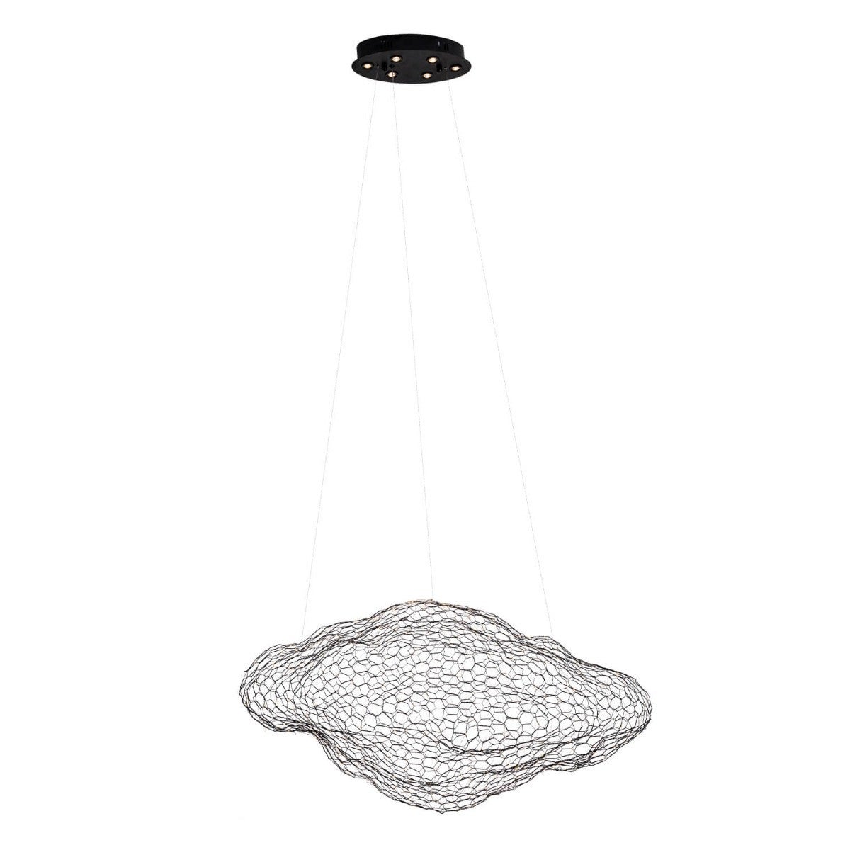 Lampa wisząca designerska czarna dekoracyjna STARDUST LED 14W P0525D Maxlight
