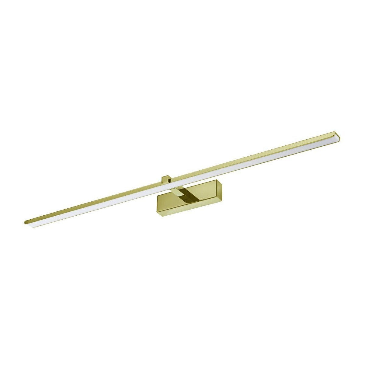 Kinkiet nad lustro Venus LED 18W Neutralna biel 1100lm złoto-biały wym: 5x90x13 cm IP44 IdeaLED