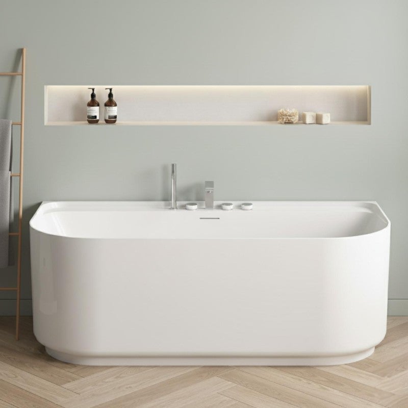 EQUINOXE 170cm biała, wisząca wanna akrylowa