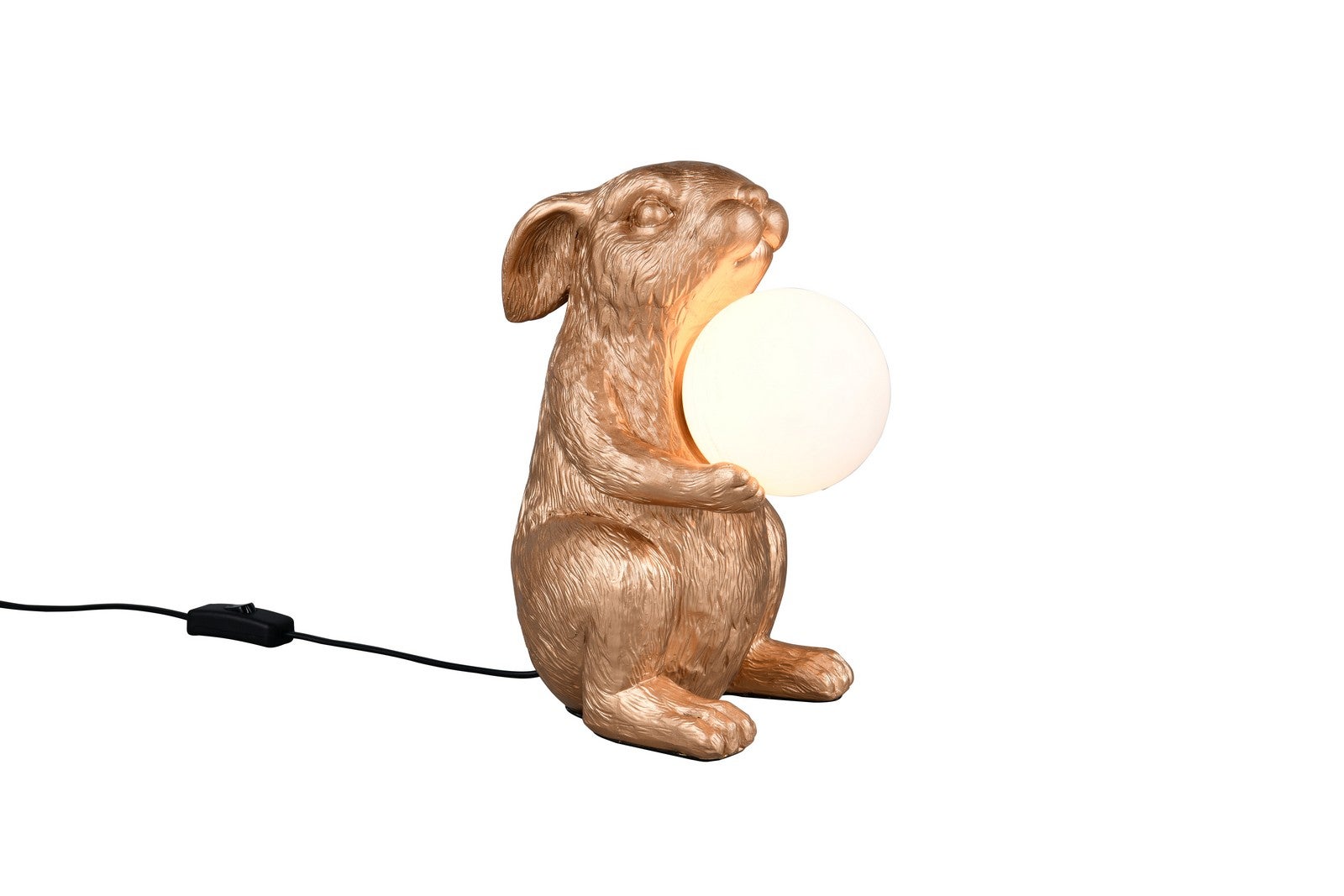 Lampa stołowa RABBIT 1xG9x5W tworzywo sztuczne złota wym:28x21x16cm IP20 RL