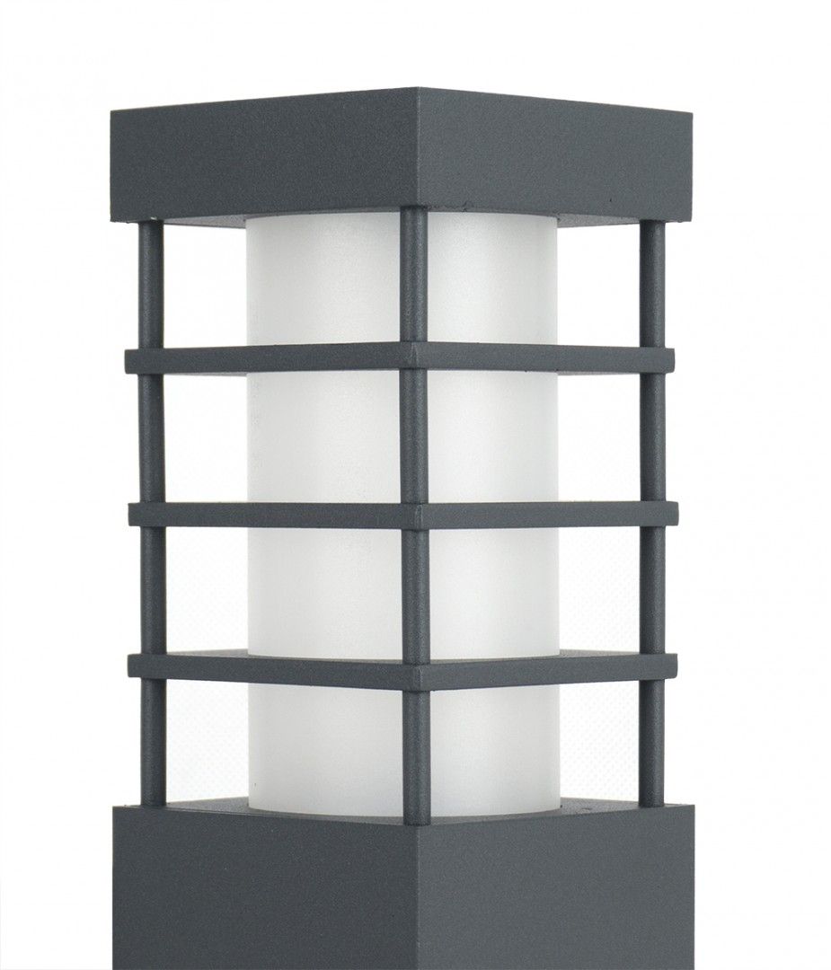 Słupek ogrodowy 50 cm 1xE27 ciemno-szary IP54 SU-MA RADO RADO II 2 DG