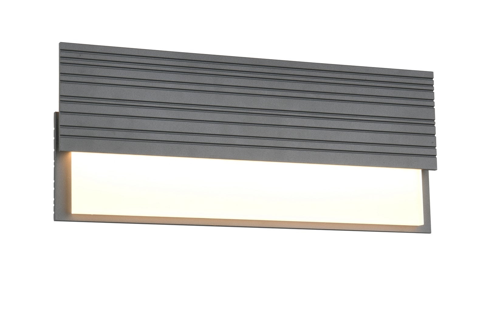 Kinkiet zewnętrzny LED MARIZA 10W aluminium antracytowy wym:17x40x6,5cm IP44 Trio