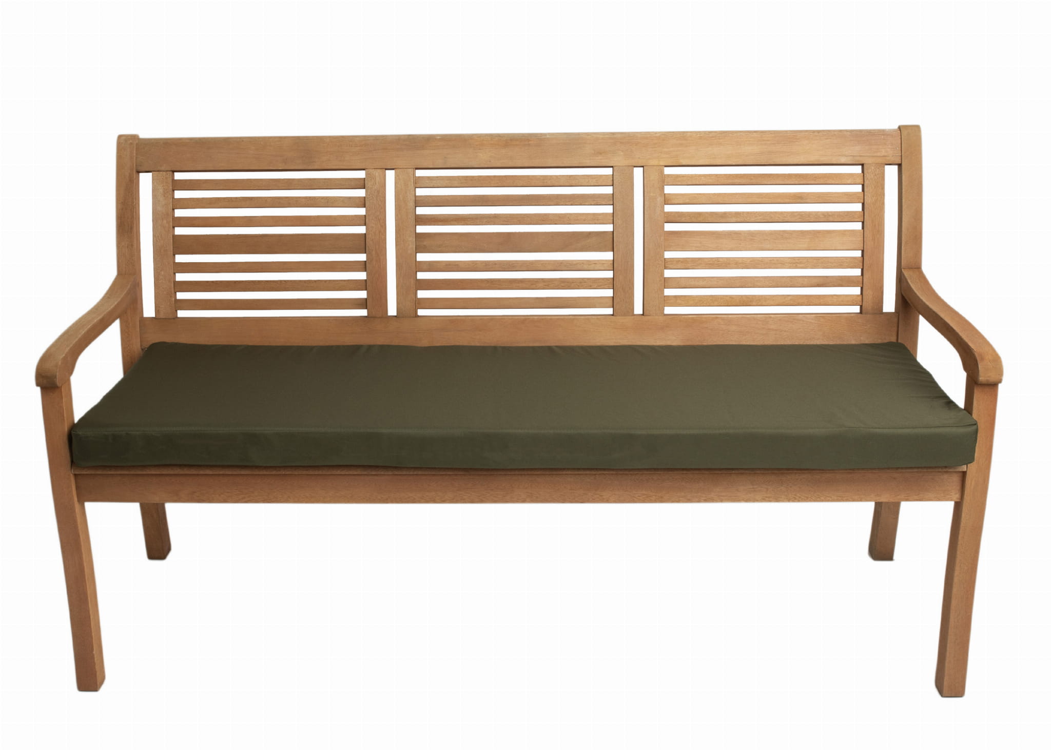 Poduszka ogrodowa na ławkę 170x50x7cm poduszka na meble ogrodowe zielona, poduszka na balkon taras, poducha ogrodowa na ławkę