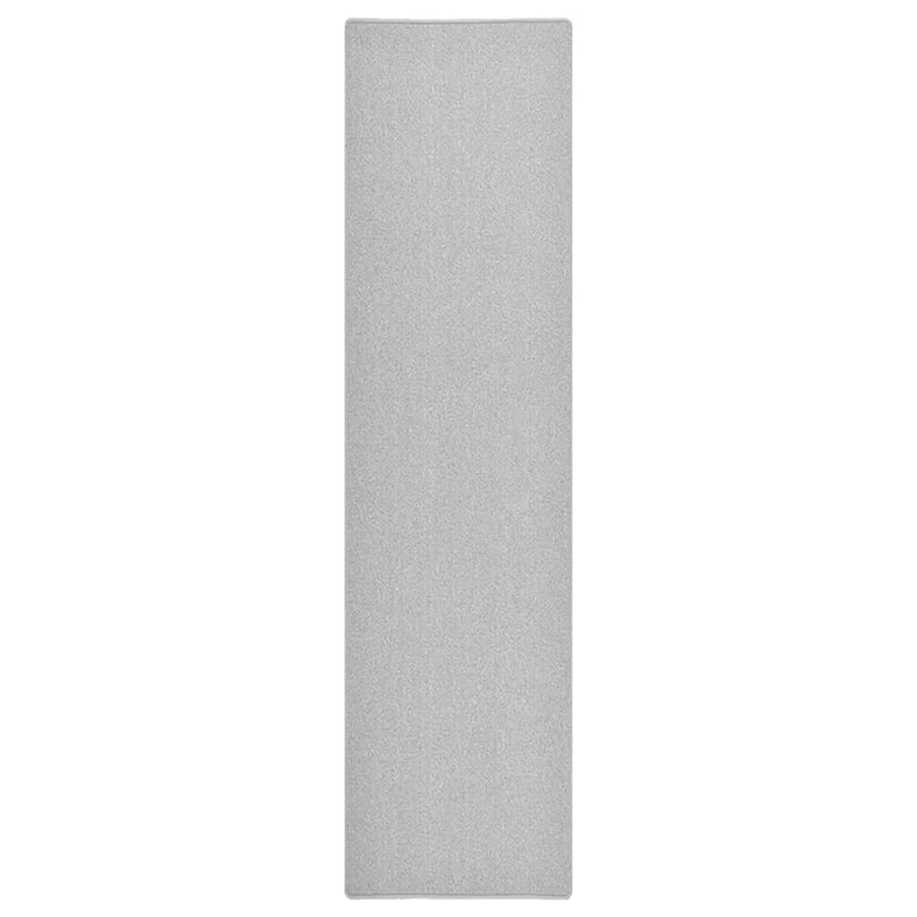 Dywanik, jasnoszary, 80 x 300 cm