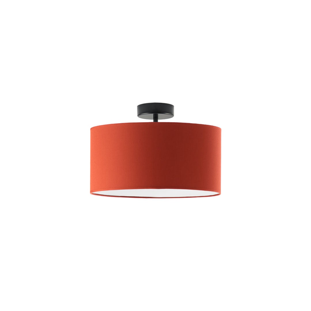 Lampa sufitowa żyrandol plafon z abażurem walec 30 cm BLUES