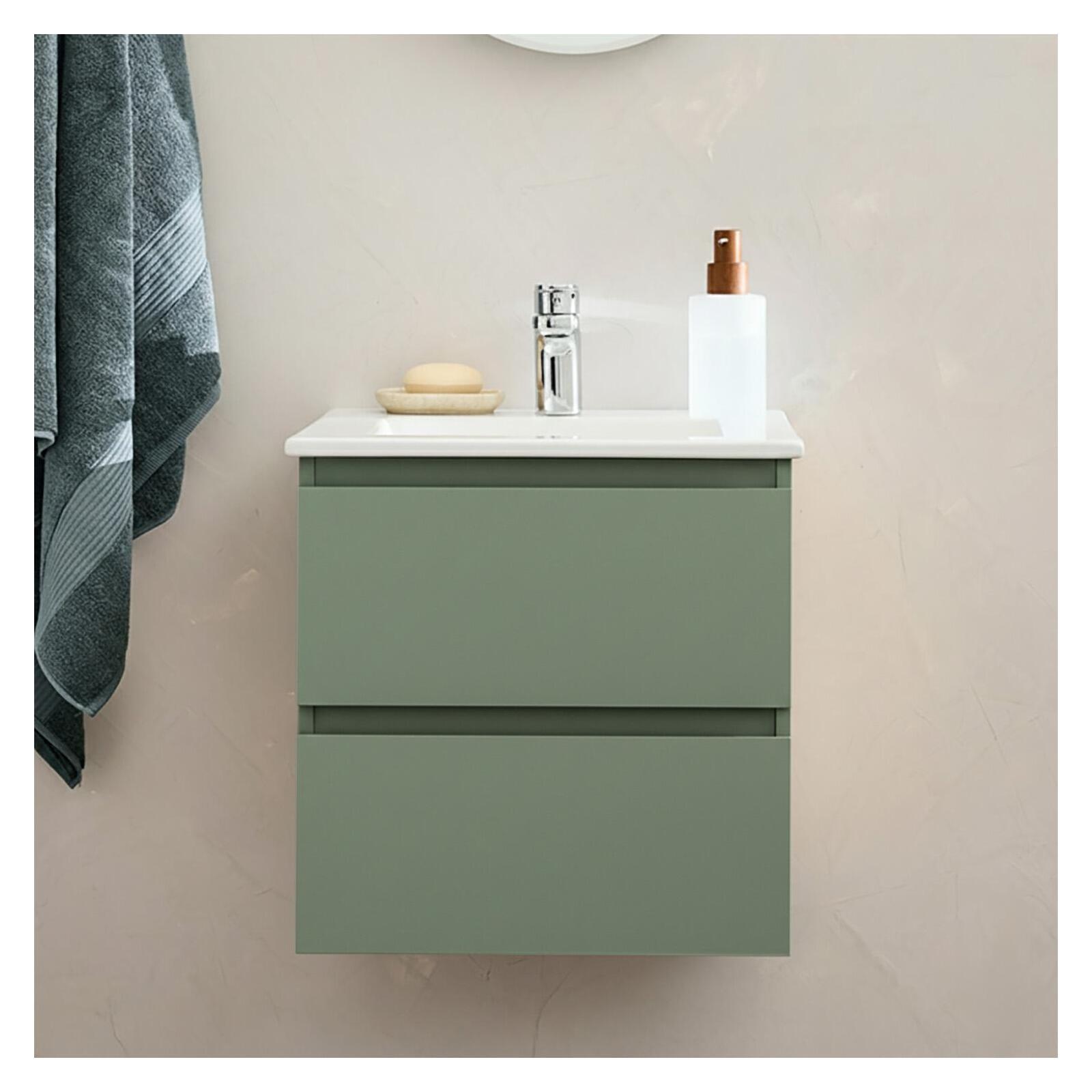 Szafka umywalkowa 45cm i bateria chromowana SORRENTO