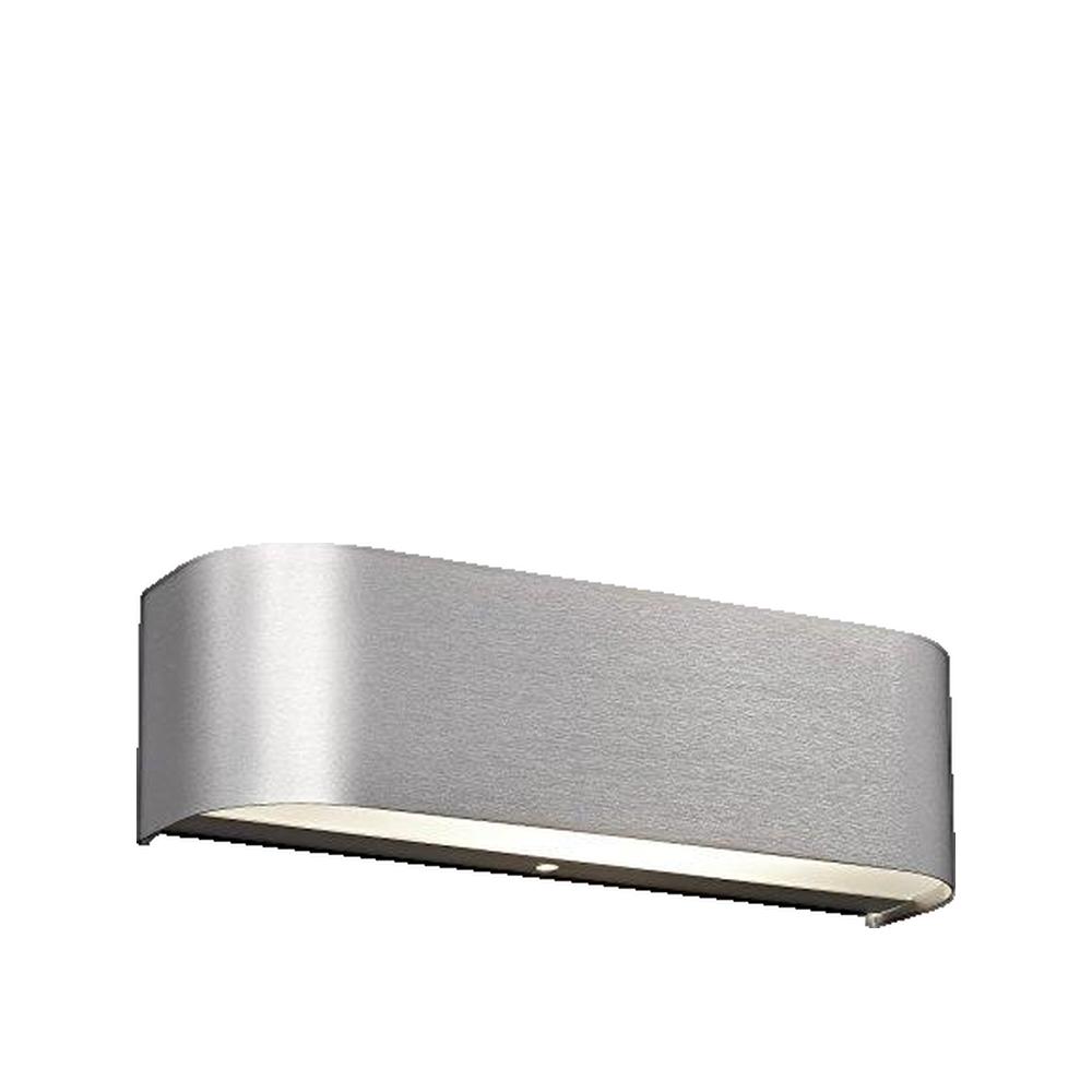 Kinkiet ścienny Adriano srebrno-biały LED 3.1W 3000K 310lm wym: 6 x 30 x 30 cm aluminium IP20 Trio