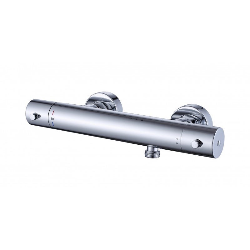 Bernstein Bateria prysznicowa ścienna z termostatem 4021 chrom - Technologia Cool-Body