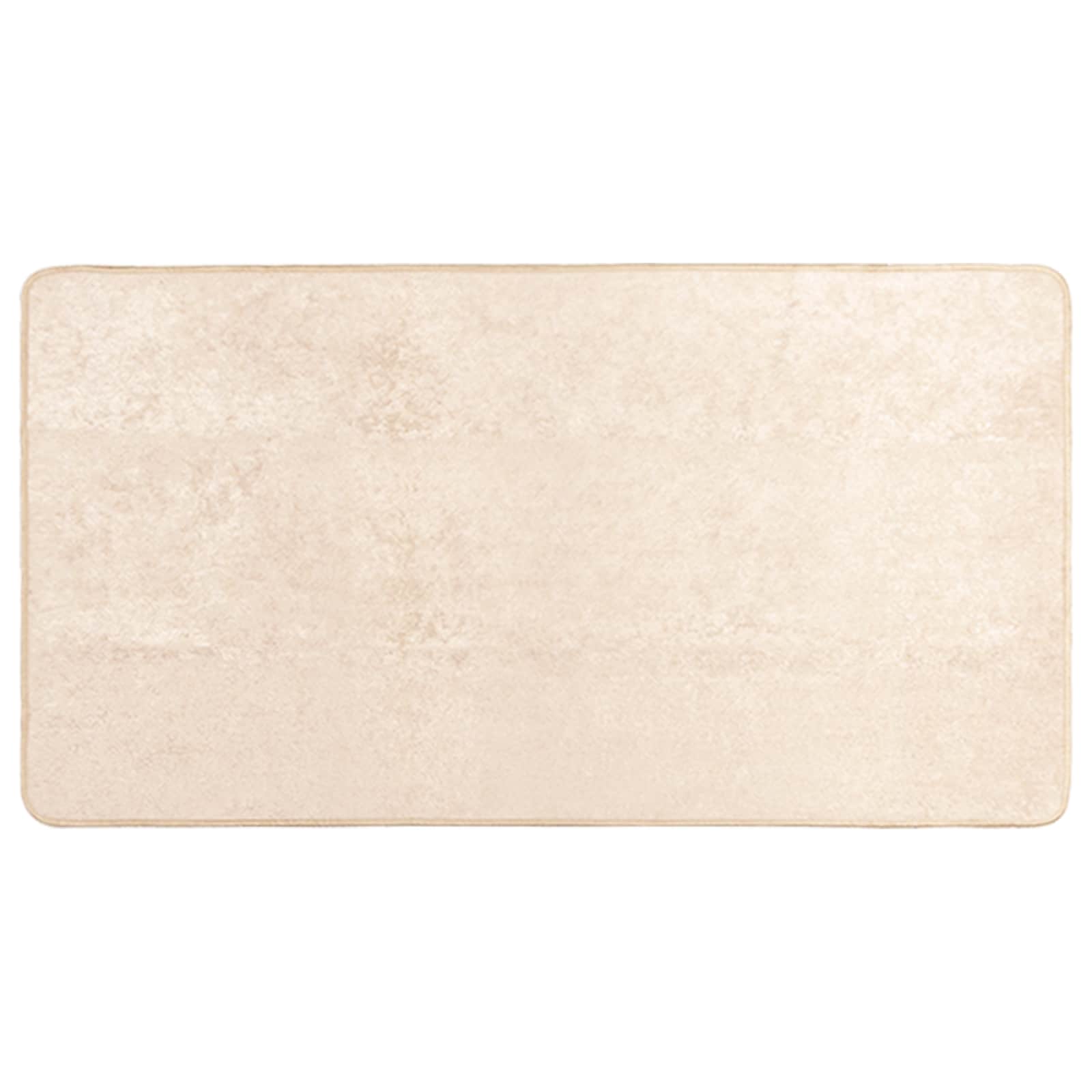 Chodnik dywanowy MARSA Kremowy 80 x 150 cm Poliester i PVC